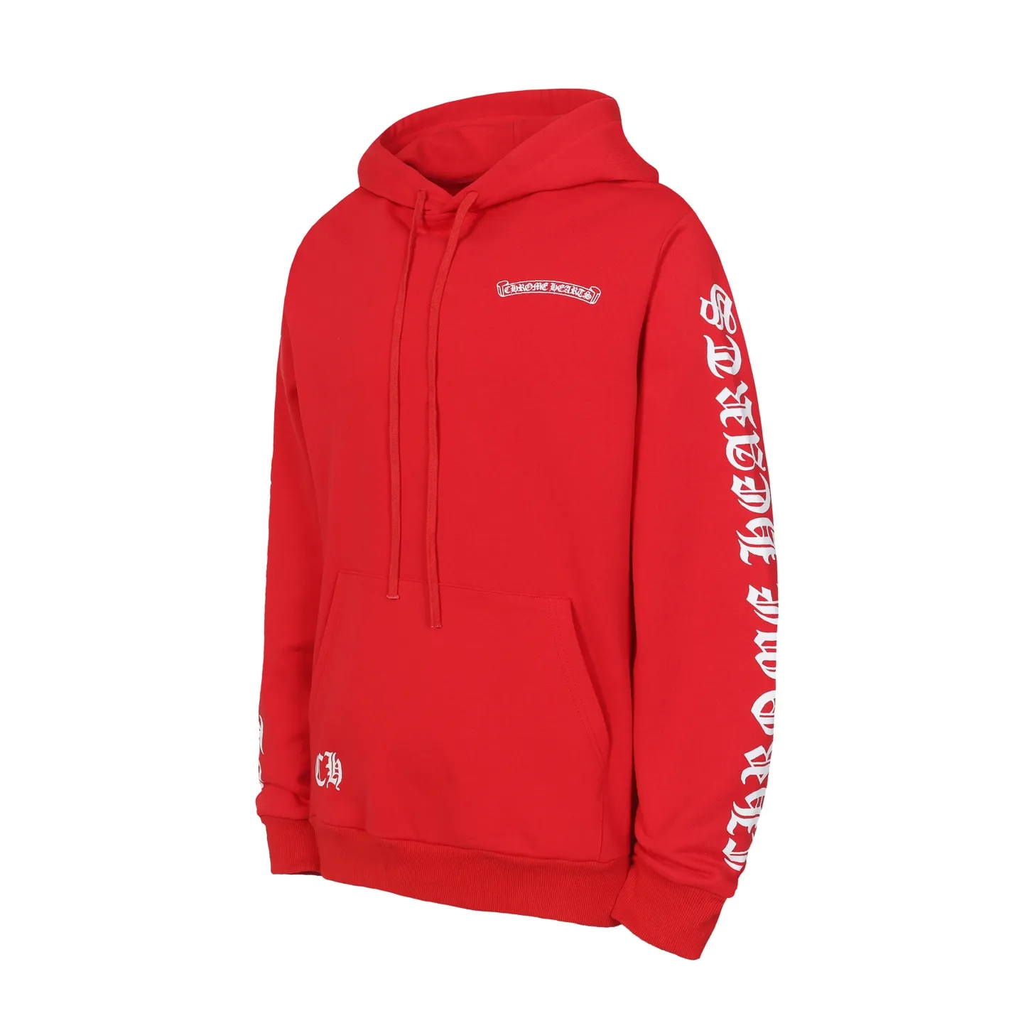 P250 #L3194 model, cross-border running quantity, please do not place an order if you pursue quality - Chrome Hearts/Chrome Hearts Sanskrit letters printed leather cross ✝️ hooded sweatshirt - high weight, high density and high quality, soft, delicate and skin-friendly wool, soft and silky to the touch, excellent warmth and skin-friendly properties - Custom-woven and custom-dyed, no color difference, no matter the fabric or workmanship details, beat the ordinary version on the market -Colour: black red -Size: S M LXL